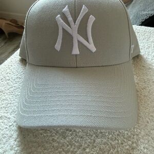47 Brand Gray Cap with White Logo